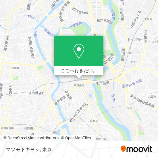 マツモトキヨシ地図