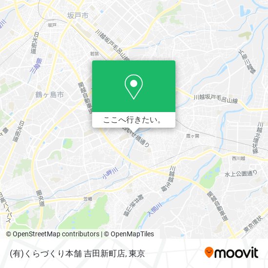 (有)くらづくり本舗 吉田新町店地図