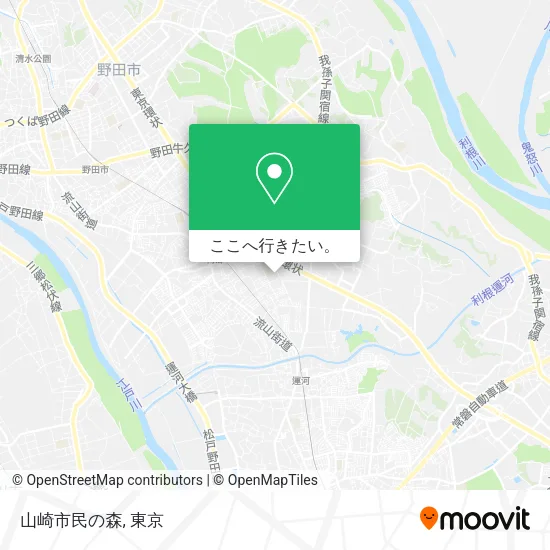 山崎市民の森地図