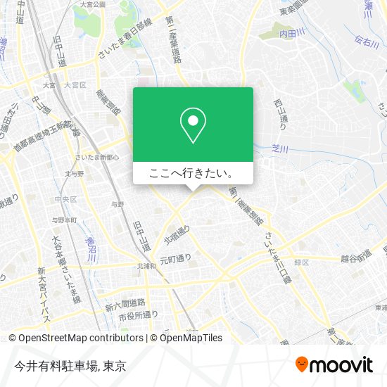 今井有料駐車場地図