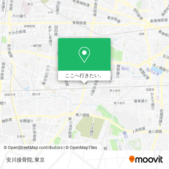 安川接骨院地図