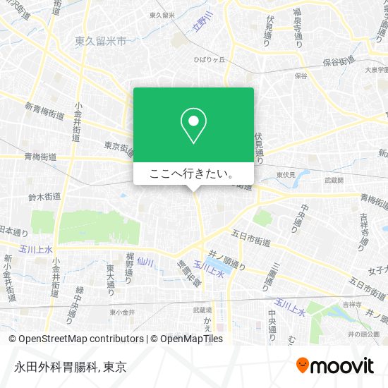 永田外科胃腸科地図