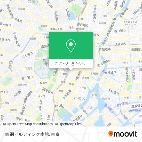 鉄鋼ビルディング南館地図