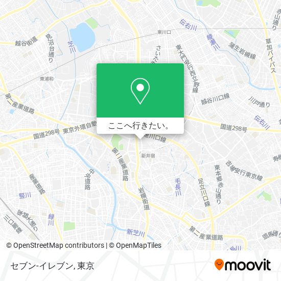 セブン-イレブン地図