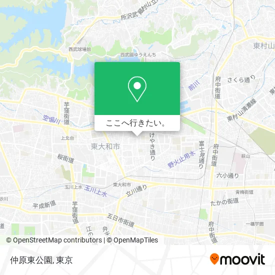 仲原東公園地図