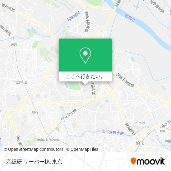 産総研 サーバー棟地図