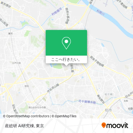 産総研 Ai研究棟地図