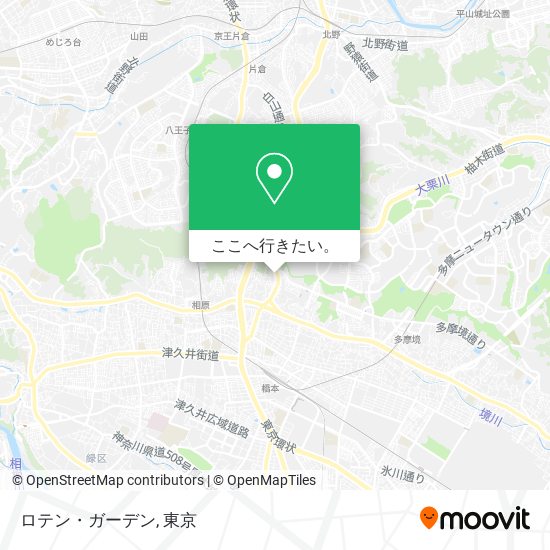 ロテン・ガーデン地図