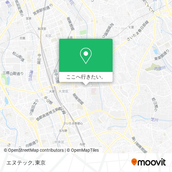 エヌテック地図