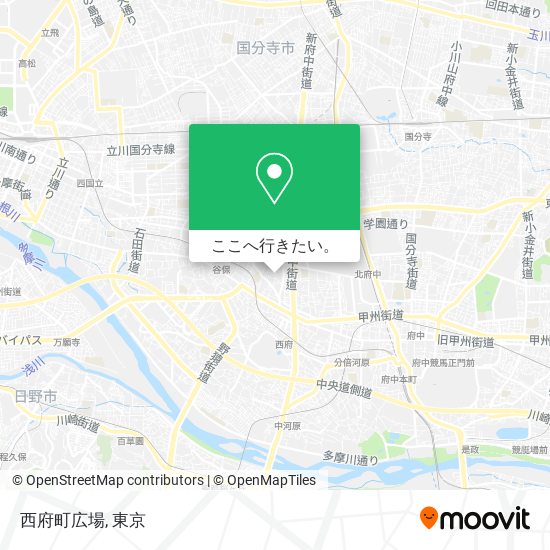 西府町広場地図