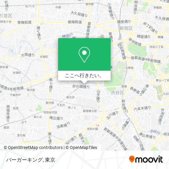 バーガーキング地図