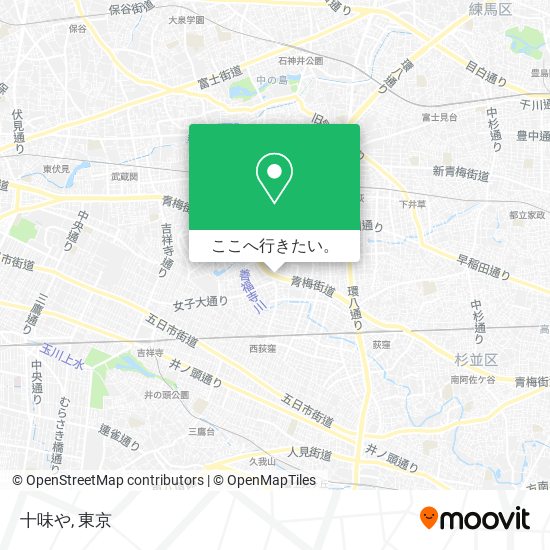 十味や地図