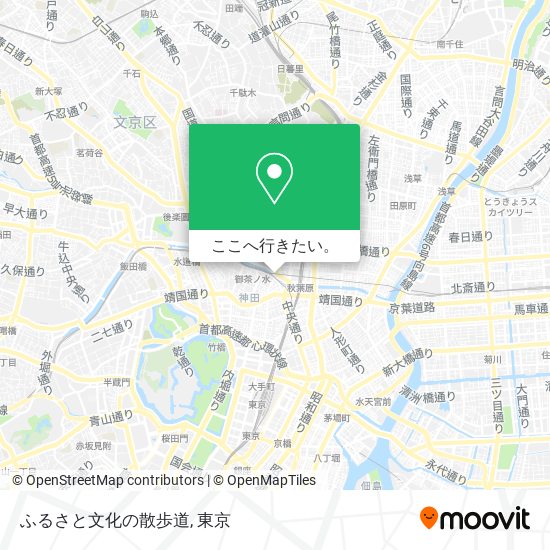 ふるさと文化の散歩道地図