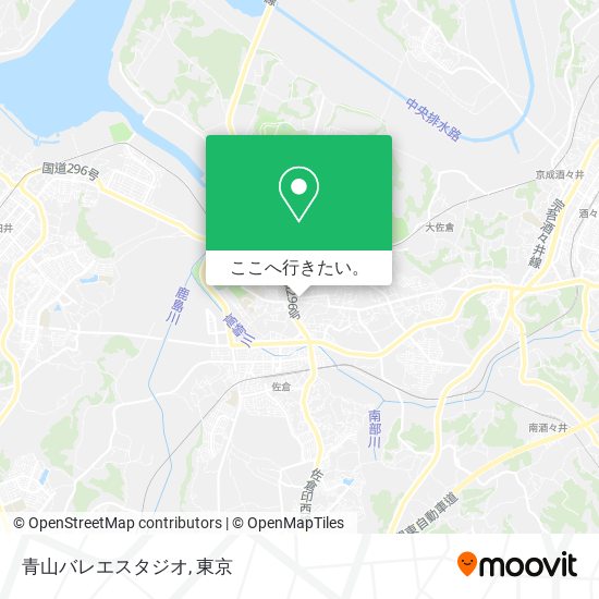 青山バレエスタジオ地図