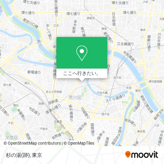 杉の湯(跡)地図