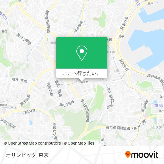 オリンピック地図