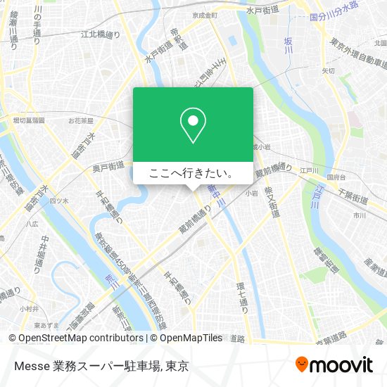 Messe 業務スーパー駐車場地図