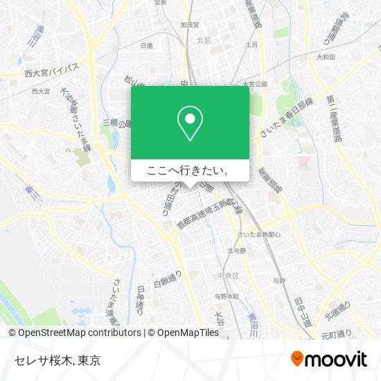 セレサ桜木地図