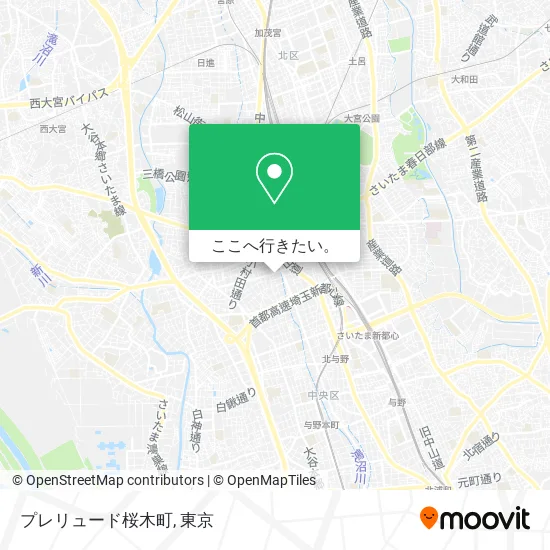 プレリュード桜木町地図