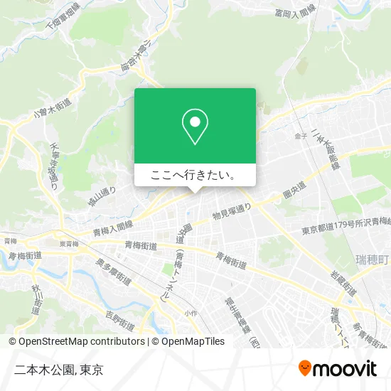 二本木公園地図