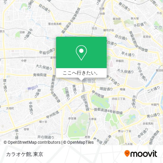 カラオケ館地図