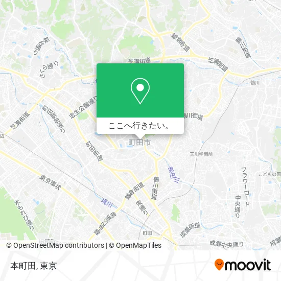 本町田地図