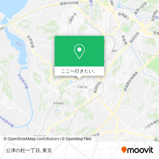 公津の杜一丁目地図