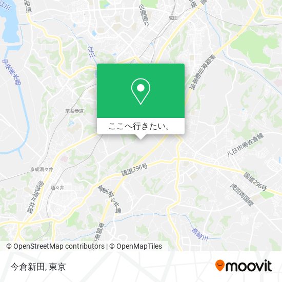 今倉新田地図