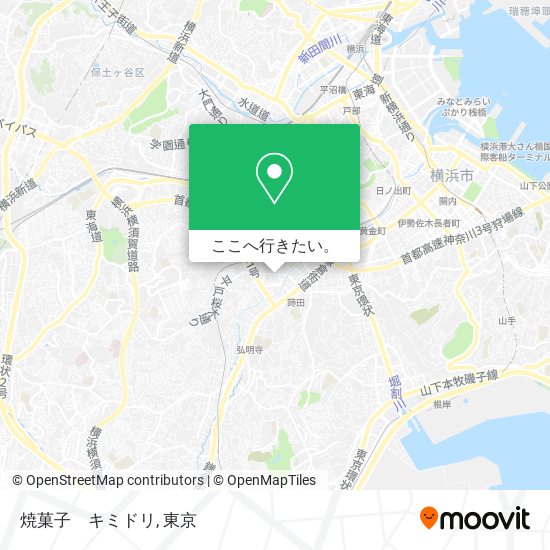 焼菓子　キミドリ地図