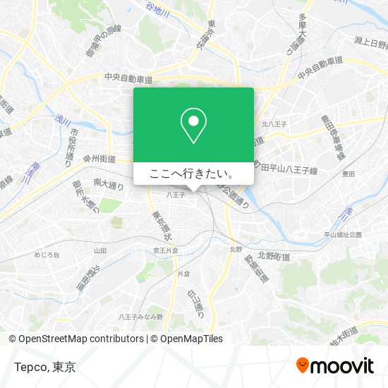 Tepco地図