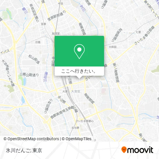 氷川だんご地図