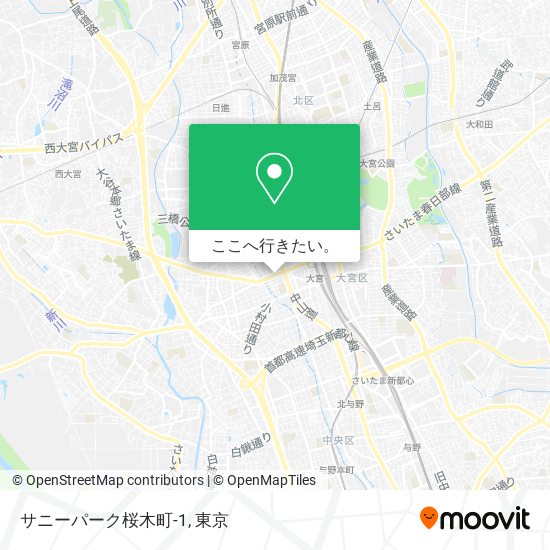 サニーパーク桜木町-1地図