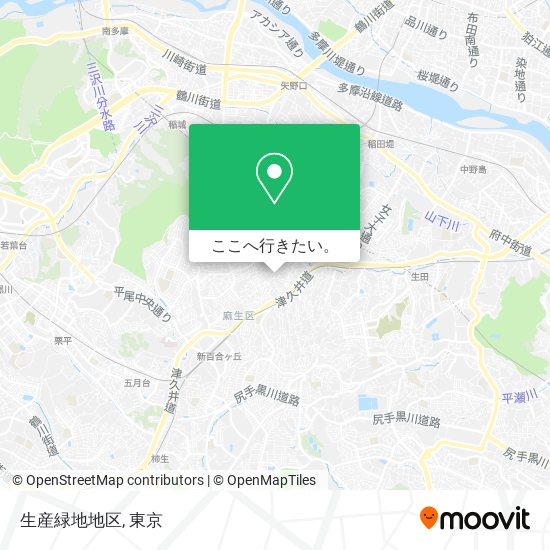 生産緑地地区地図