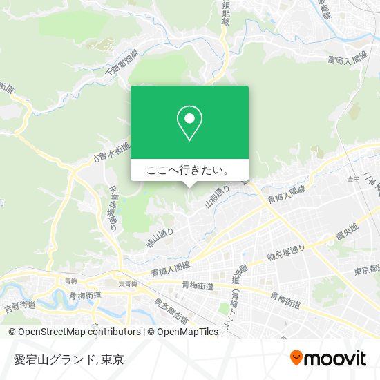 愛宕山グランド地図
