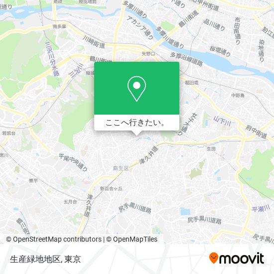 生産緑地地区地図