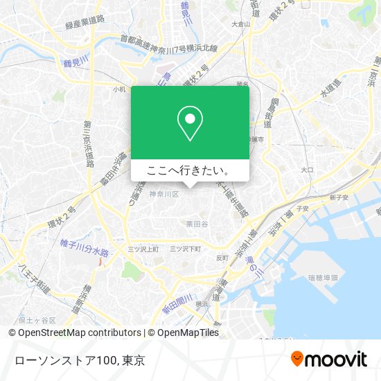 ローソンストア100地図