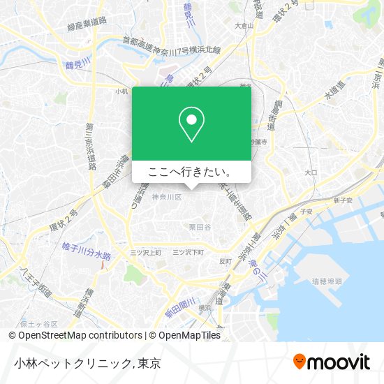 小林ペットクリニック地図