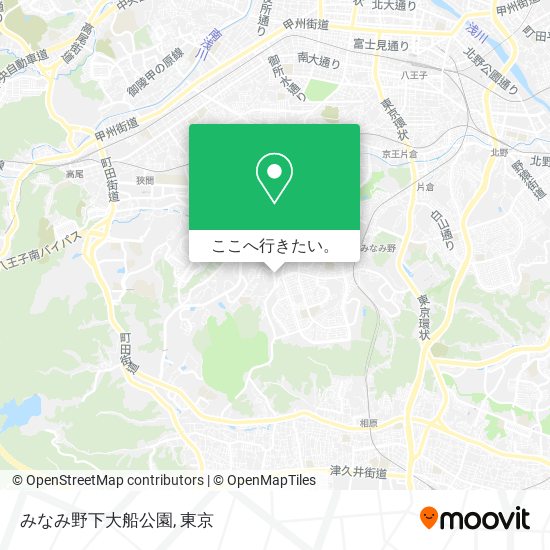 みなみ野下大船公園地図