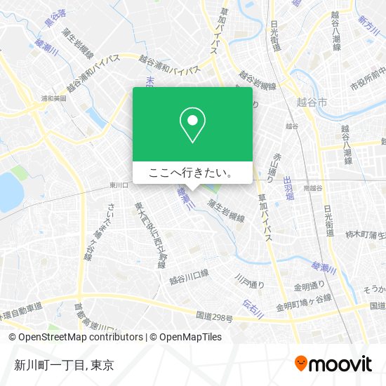 新川町一丁目地図