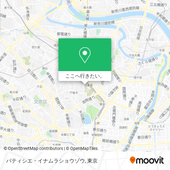 パティシエ・イナムラショウゾウ地図