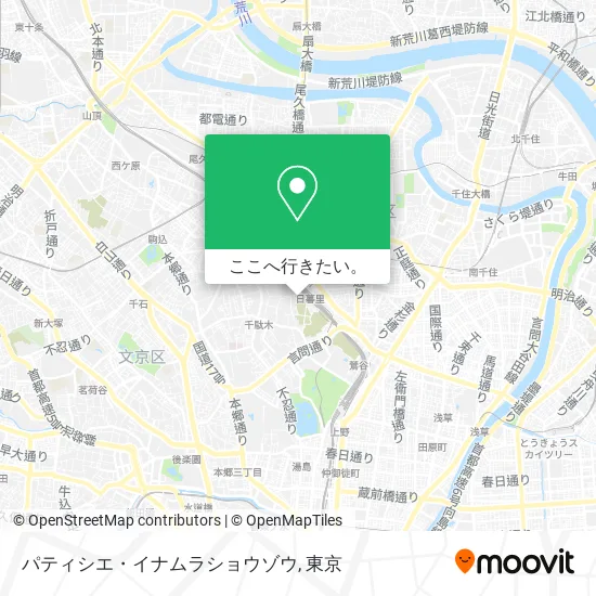 パティシエ・イナムラショウゾウ地図