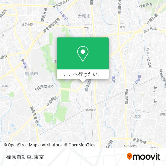 福原自動車地図