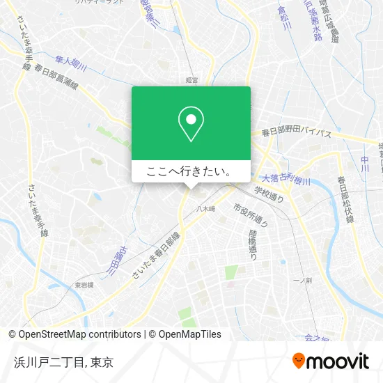 浜川戸二丁目地図