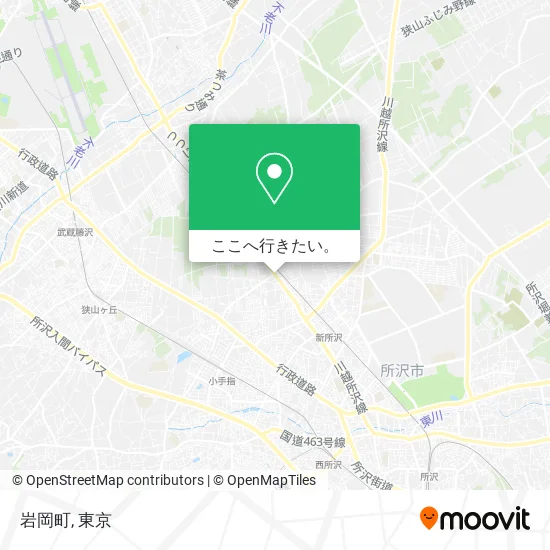 岩岡町地図