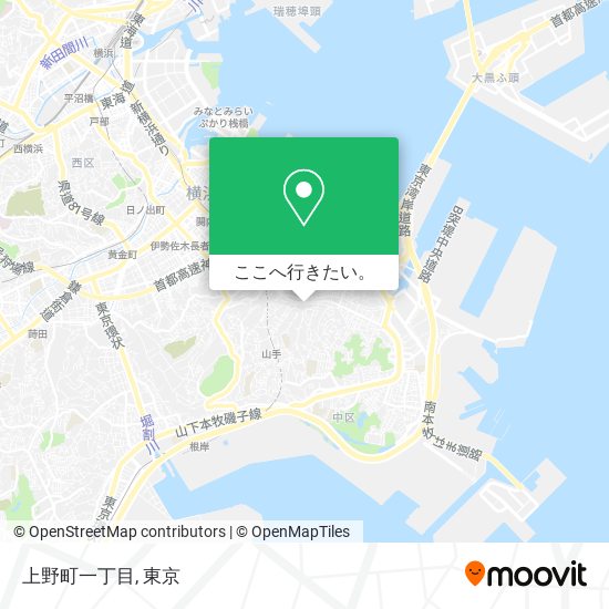 上野町一丁目地図