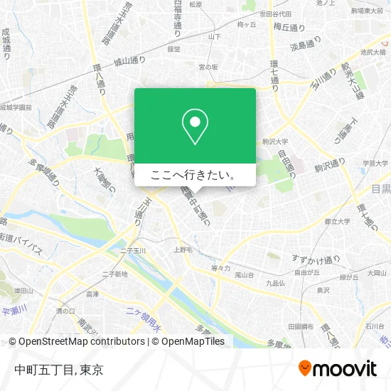 中町五丁目地図