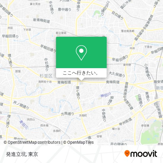 発進立坑地図