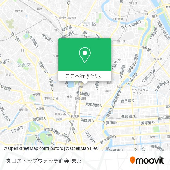 丸山ストップウォッチ商会地図