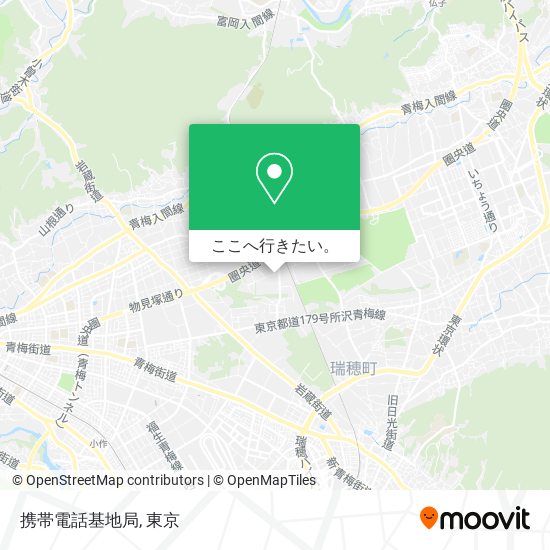 携帯電話基地局地図