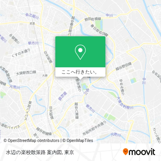 水辺の楽校散策路 案内図地図